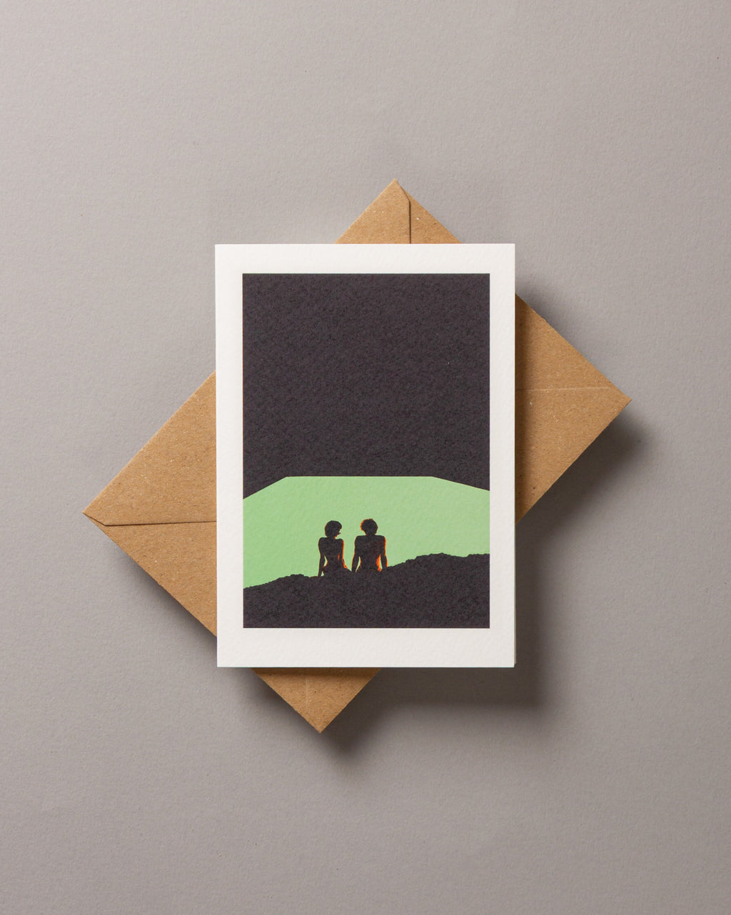 Nightswimming – BETWEEN A6 Greeting Card