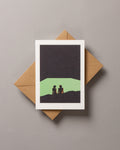 Nightswimming – BETWEEN A6 Greeting Card
