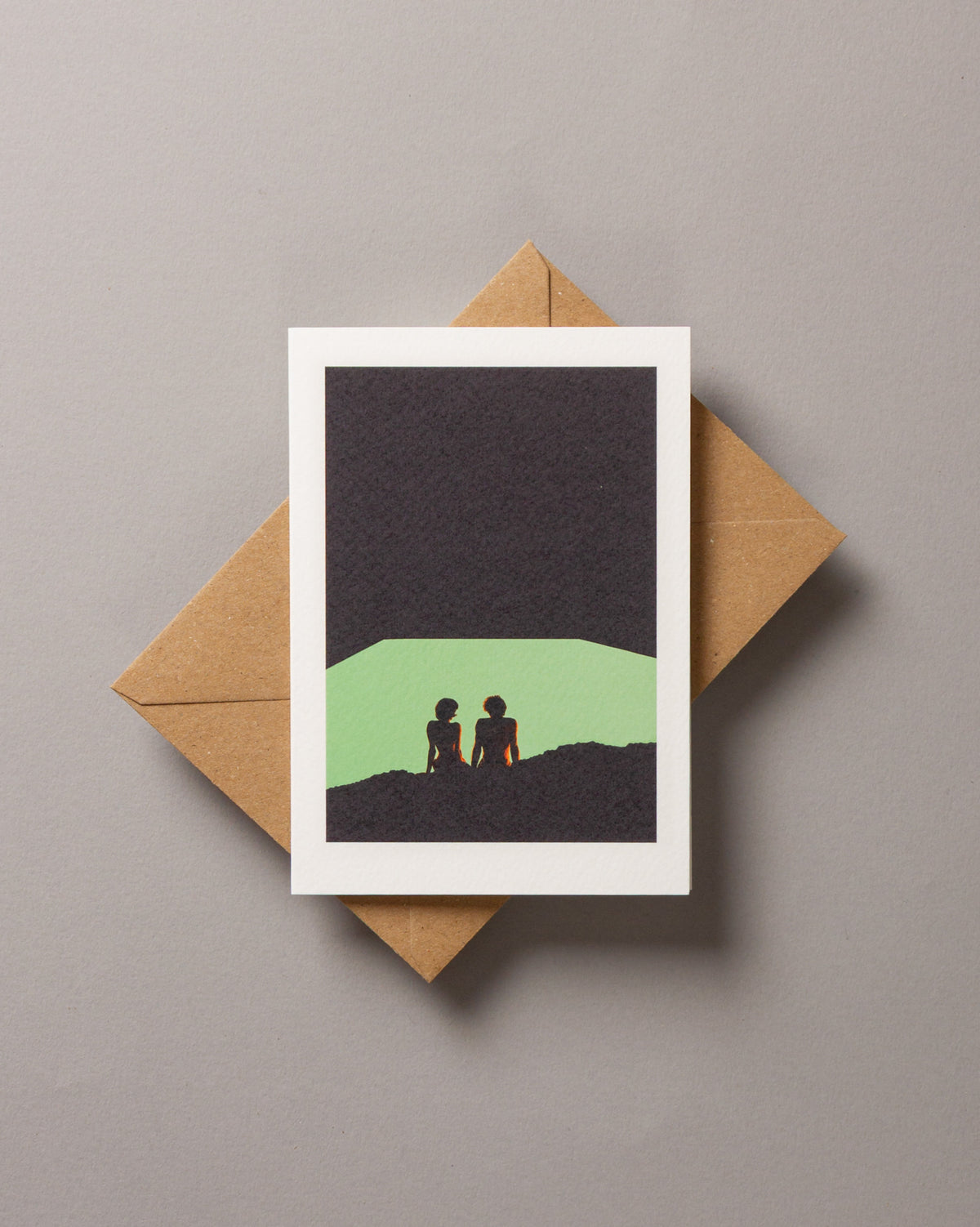 Nightswimming – BETWEEN A6 Greeting Card