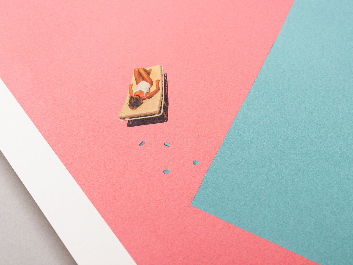 Poolside – BETWEEN 30 x 40cm Art Print