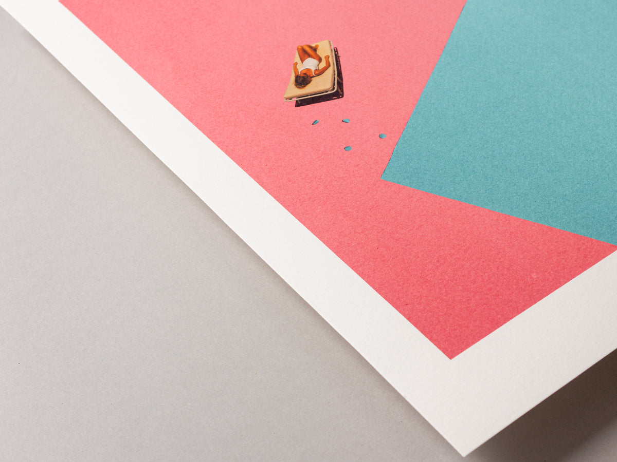 Poolside – BETWEEN 30 x 40cm Art Print