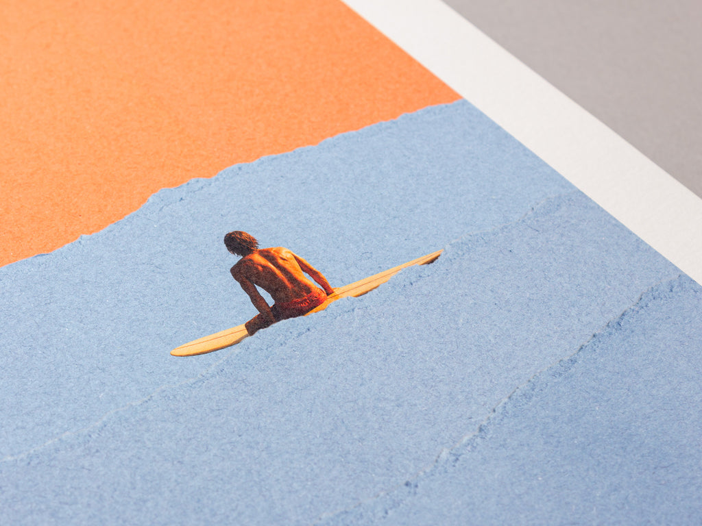 Surfer – BETWEEN 30 x 40cm Art Print