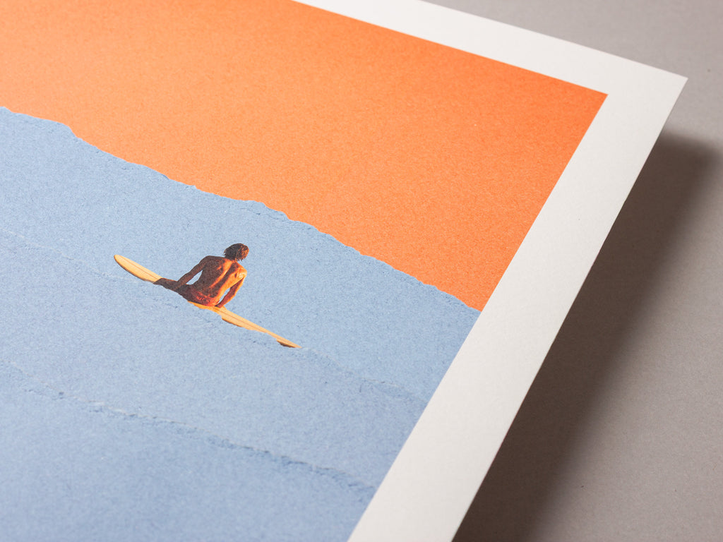 Surfer – BETWEEN 30 x 40cm Art Print