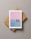 Swimmers – BETWEEN A6 Greeting Card