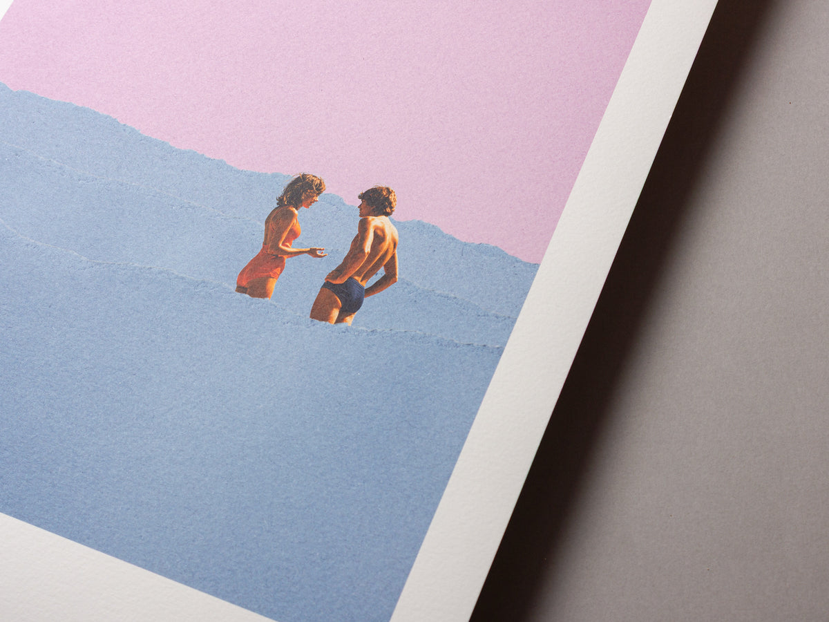 Swimmers – BETWEEN 30 x 40cm Art Print