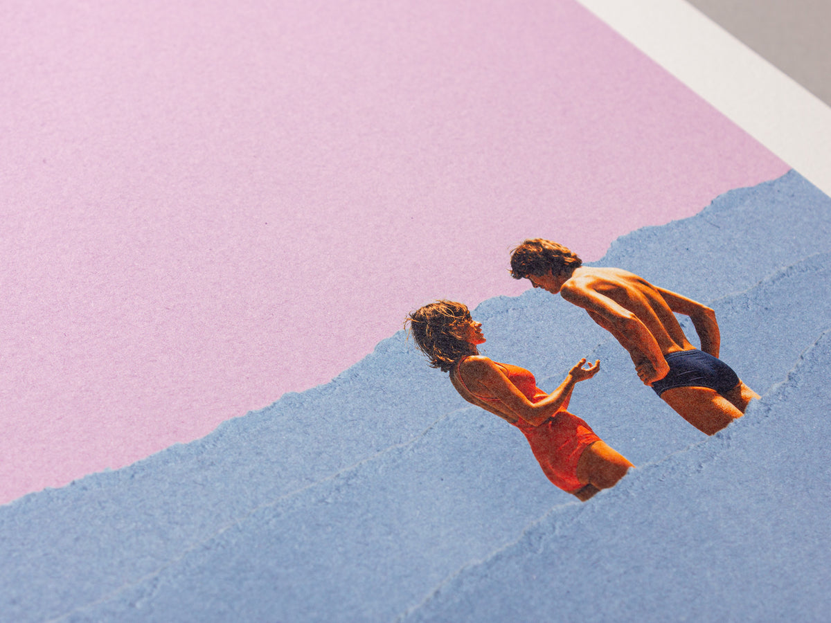 Swimmers – BETWEEN 30 x 40cm Art Print