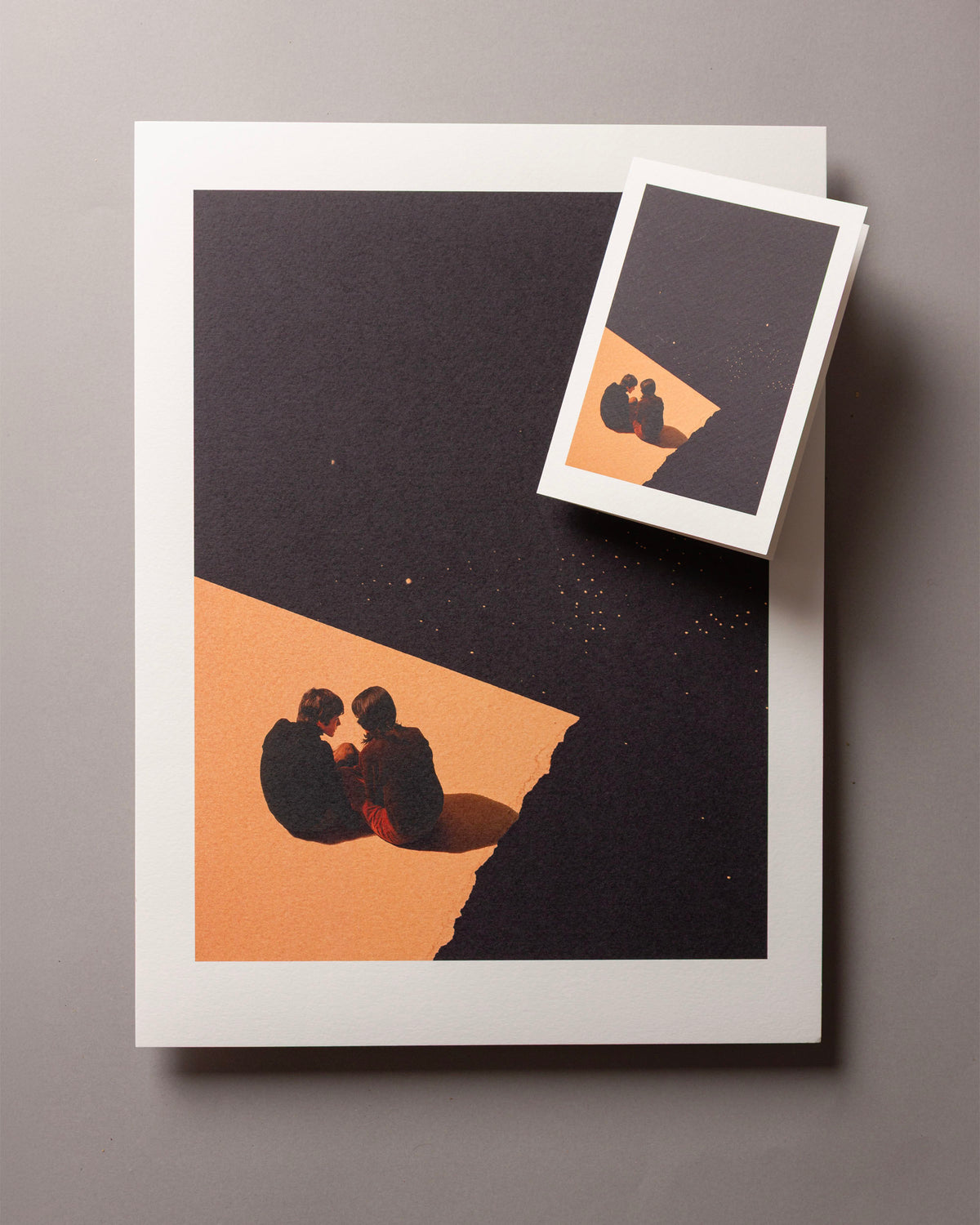 Together – BETWEEN 30 x 40cm Art Print