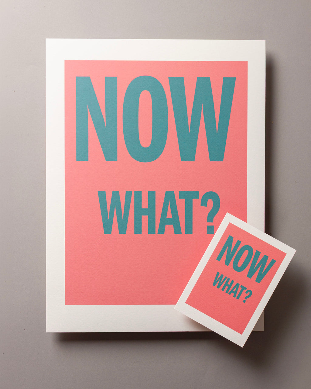 Now what? – ECHOES A6 Greeting Card