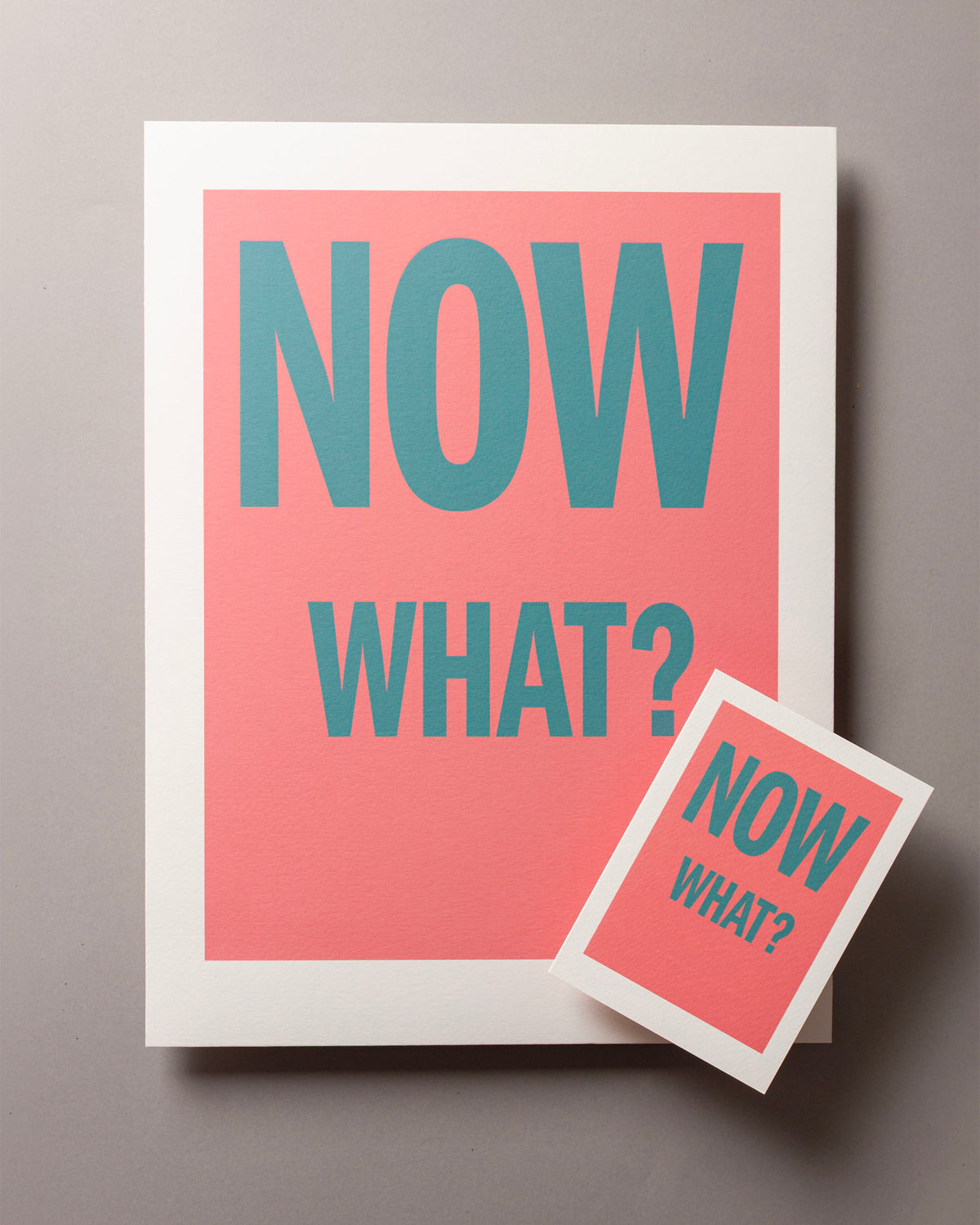 Now what? – ECHOES A6 Greeting Card