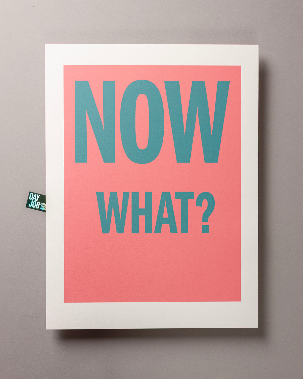 Now what? – ECHOES 30 x 40cm Art Print