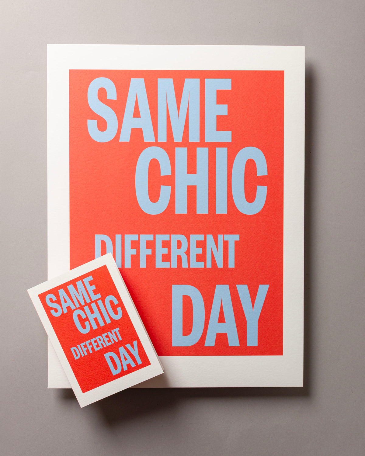 Same chic different day – ECHOES 30 x 40cm Art Print