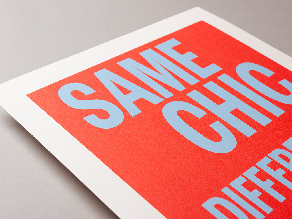 Same chic different day – ECHOES 30 x 40cm Art Print