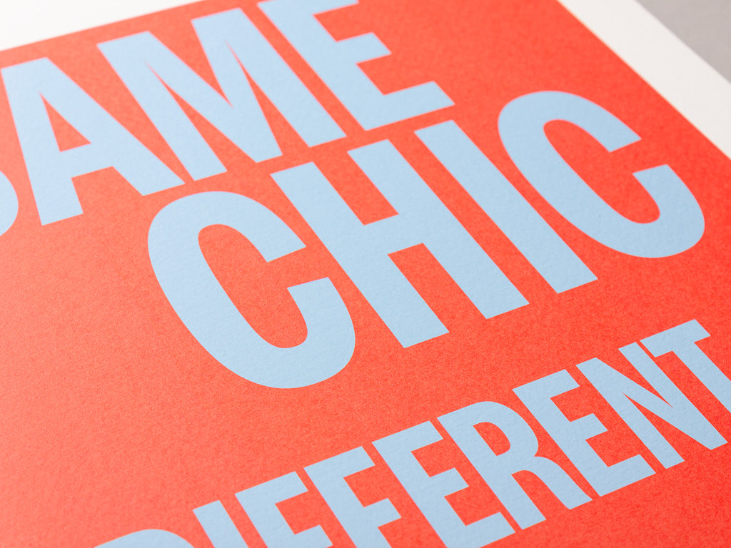 Same chic different day – ECHOES 30 x 40cm Art Print