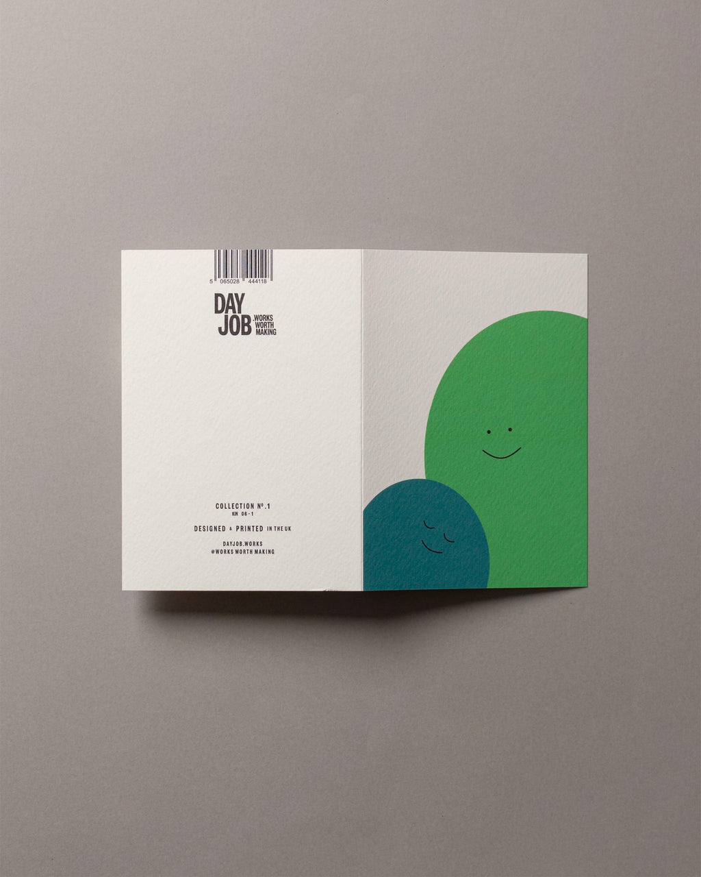 Green pair – KIN A6 Greeting Card
