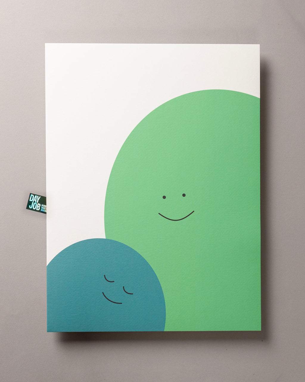 Green pair – KIN 30 x 40cm Art Print