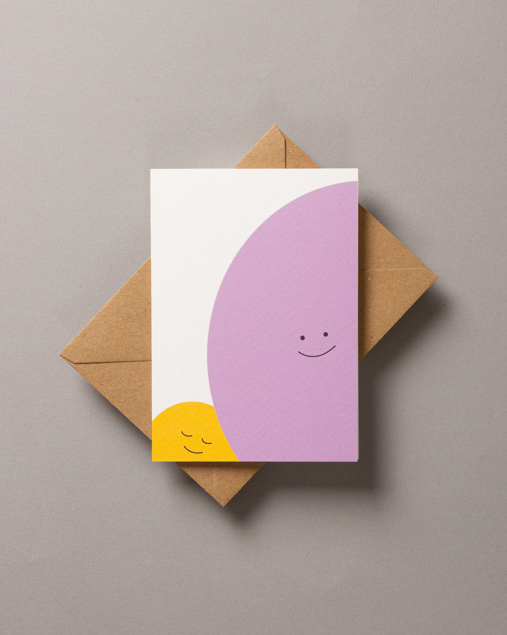Lilac pair – KIN A6 Greeting Card