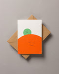 Orange pair – KIN A6 Greeting Card