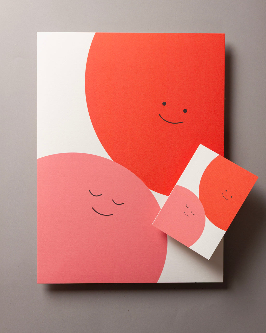 Red pair – KIN 30 x 40cm Art Print