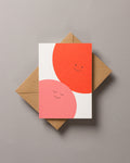 Red pair – KIN A6 Greeting Card