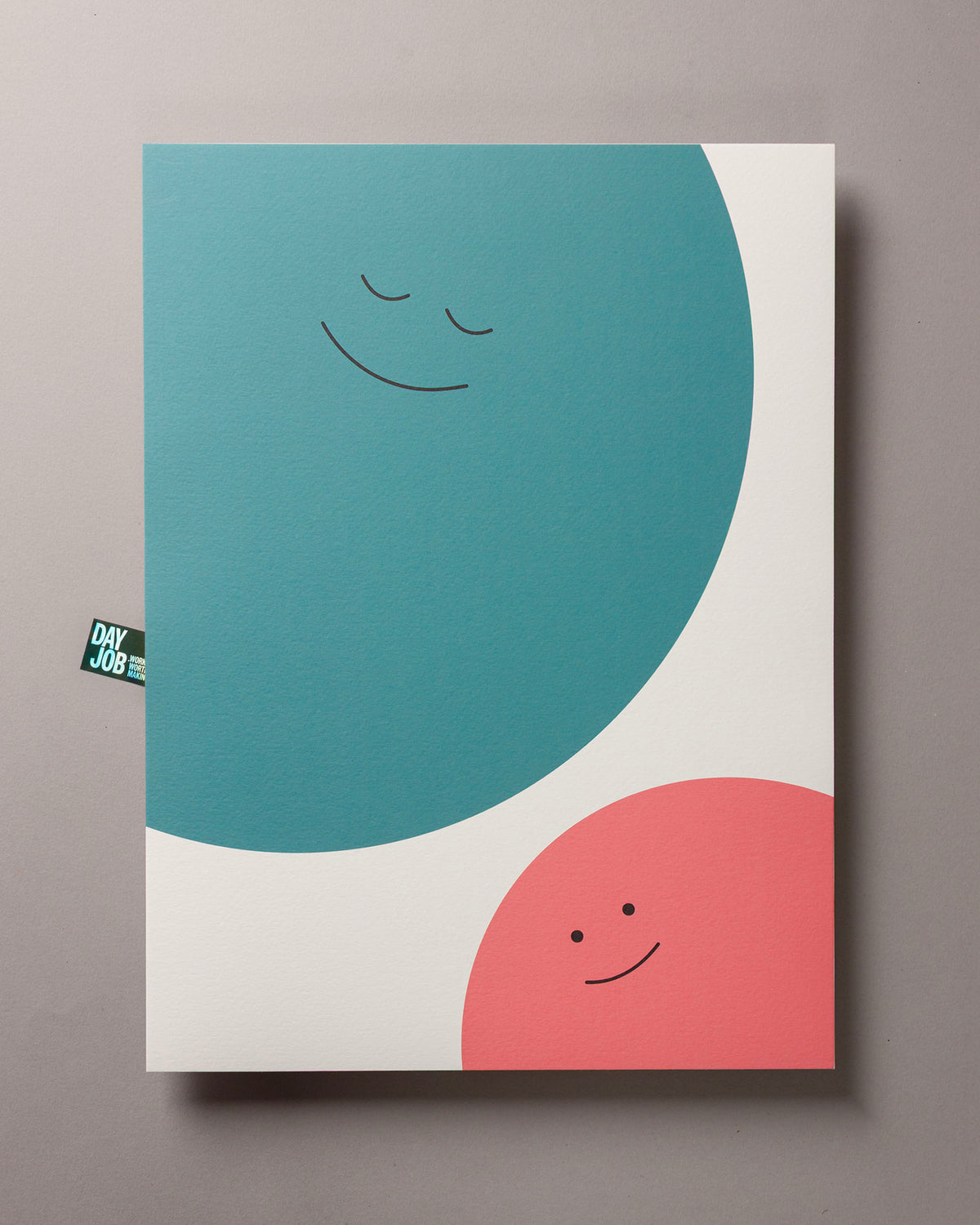 Teal pair – KIN 30 x 40cm Art Print