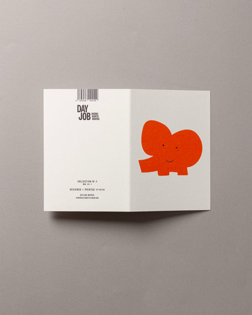 Elephant – WILD A6 Greeting Card