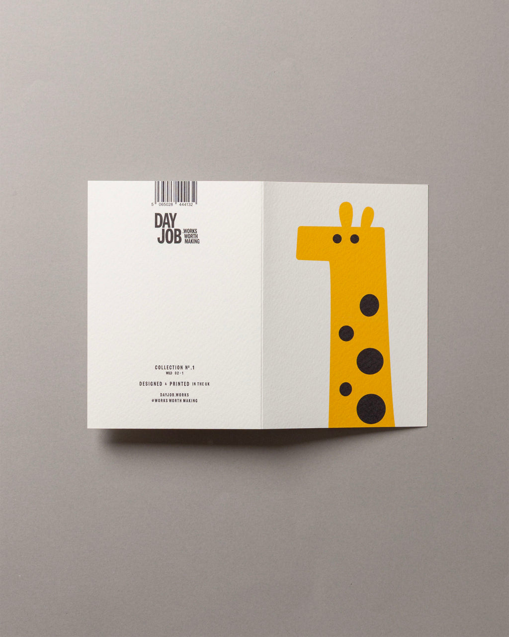 Giraffe – WILD A6 Greeting Card