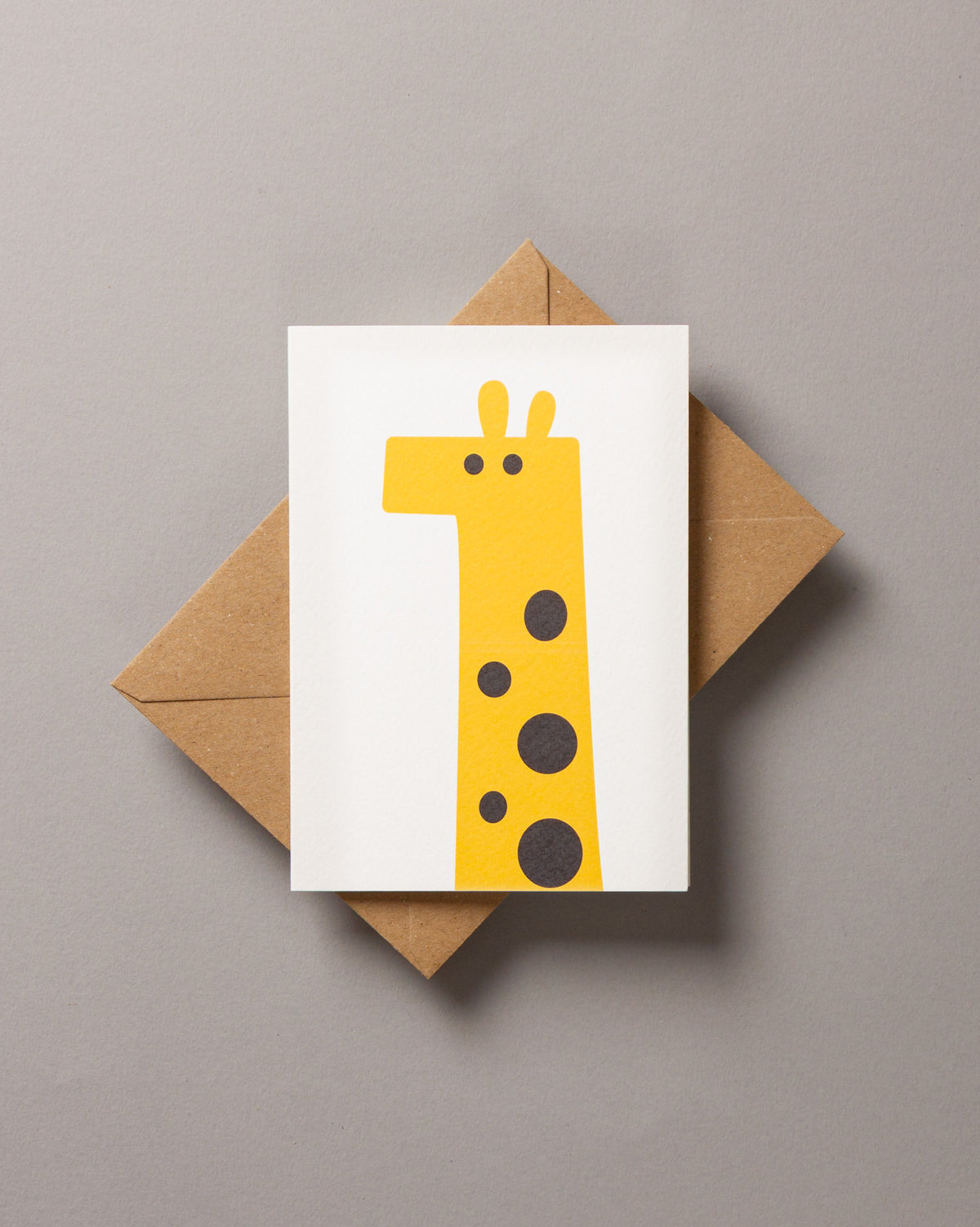 Giraffe – WILD A6 Greeting Card