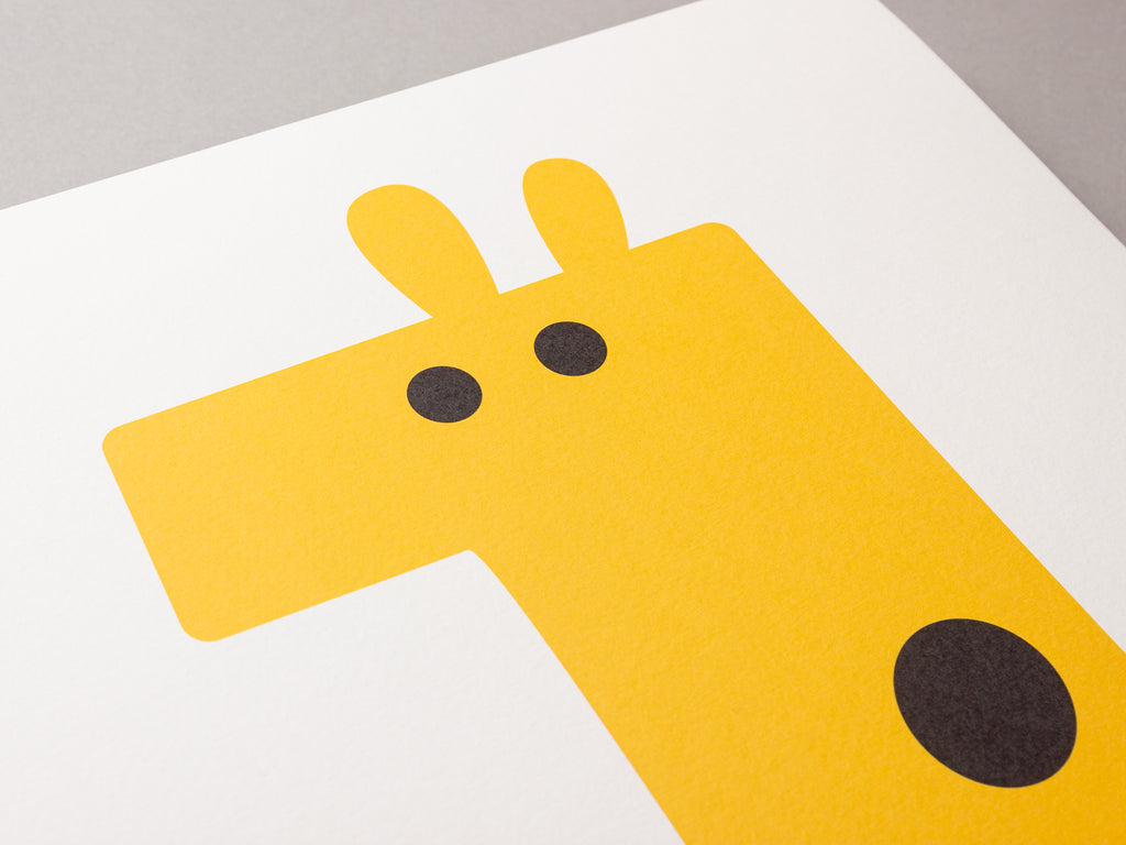 Giraffe – WILD 30 x 40cm Art Print