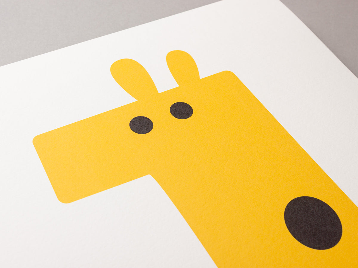 Giraffe – WILD 30 x 40cm Art Print