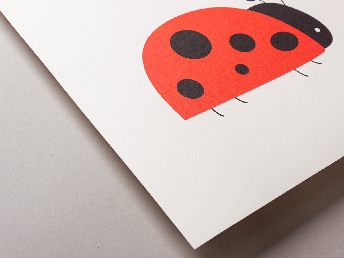 Ladybird – WILD 30 x 40cm Art Print