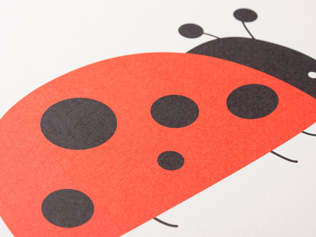 Ladybird – WILD 30 x 40cm Art Print
