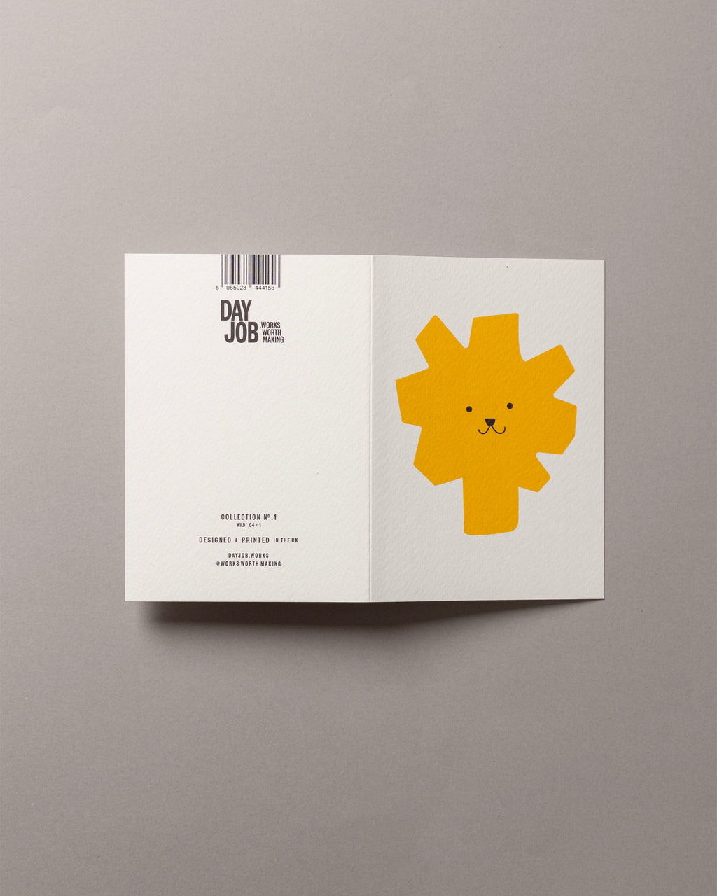 Lion – WILD A6 Greeting Card