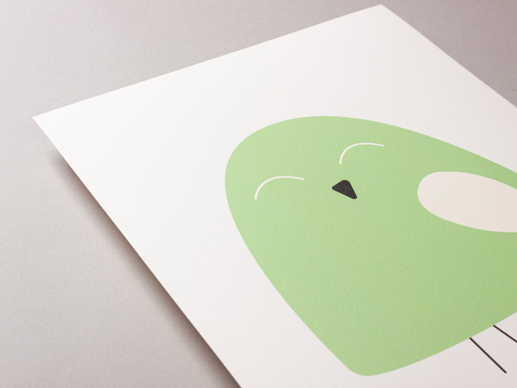 Owl – WILD 30 x 40cm Art Print