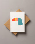 Toucan – WILD A6 Greeting Card